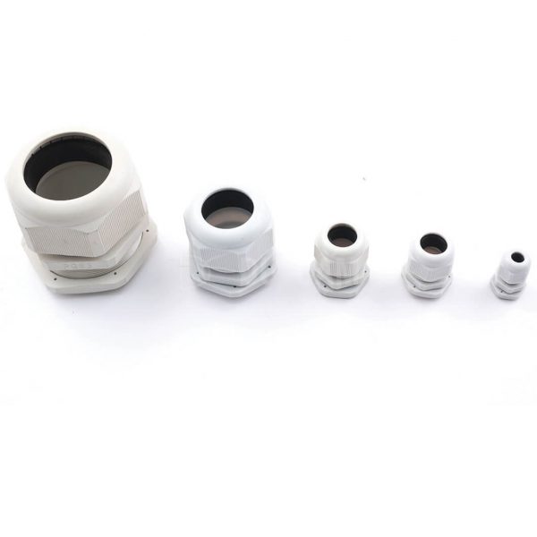 Ốc xiết nhựa PG trắng