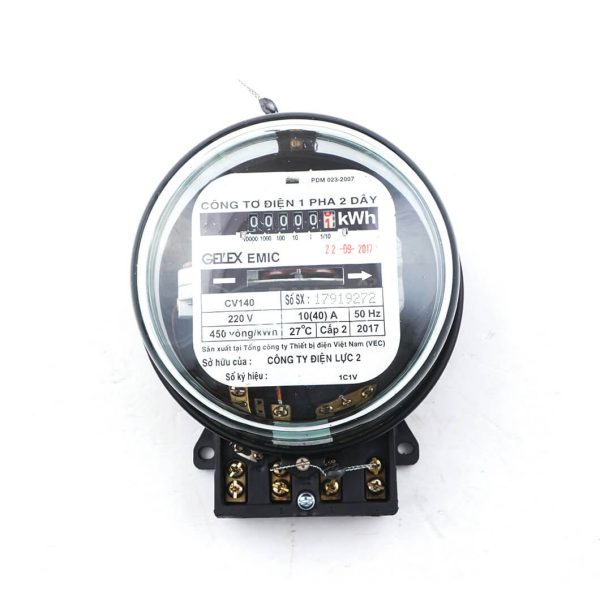 Đồng Hồ Điện Lực 2 Pha
