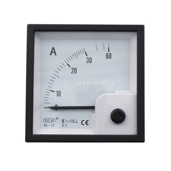 Đồng Hồ Ampe 30A DE-72