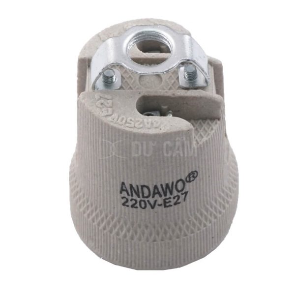 Đuôi Sứ E27 Bát Tròn