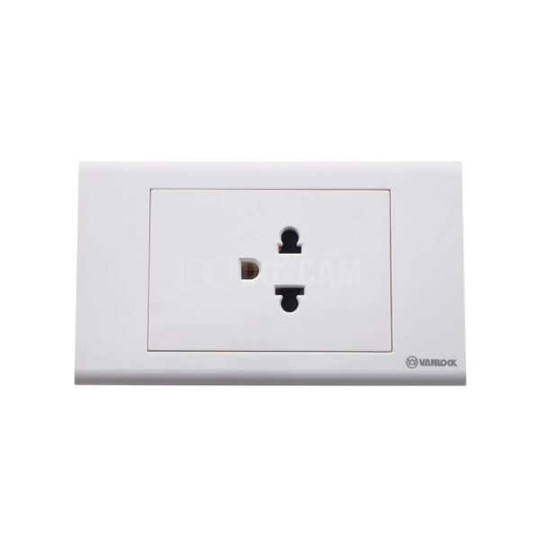 Ổ Cắm Đơn 3 Chấu Sino