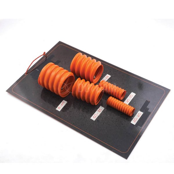 Ống Ruột Gà Cam HDPE