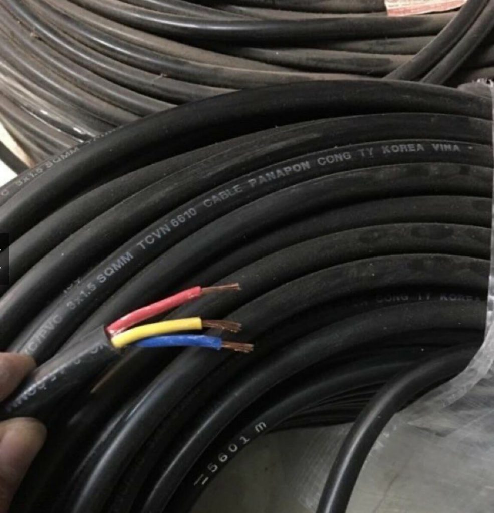 dây cáp điện 3 pha cadivi