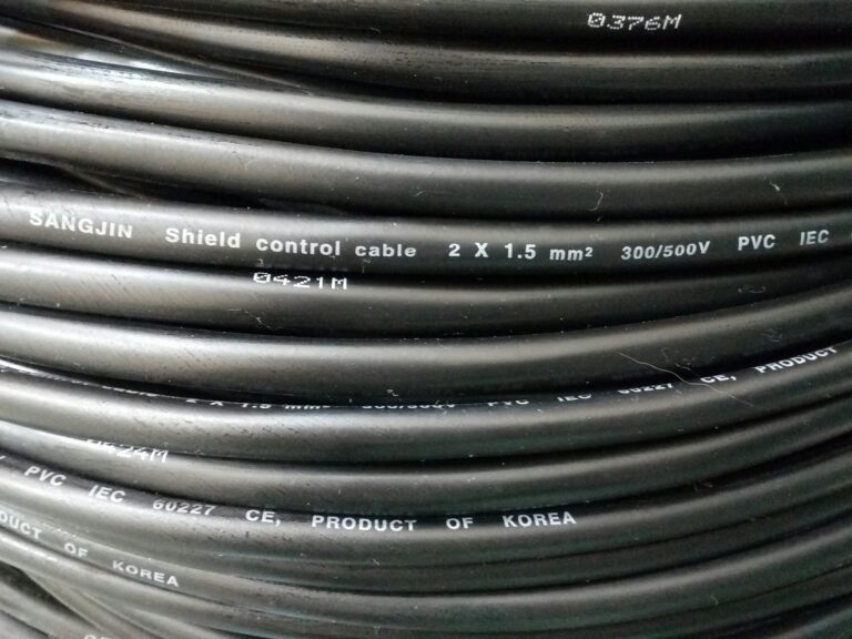 Các Loại Cáp Điều Khiển Chống Nhiễu Thông Dụng