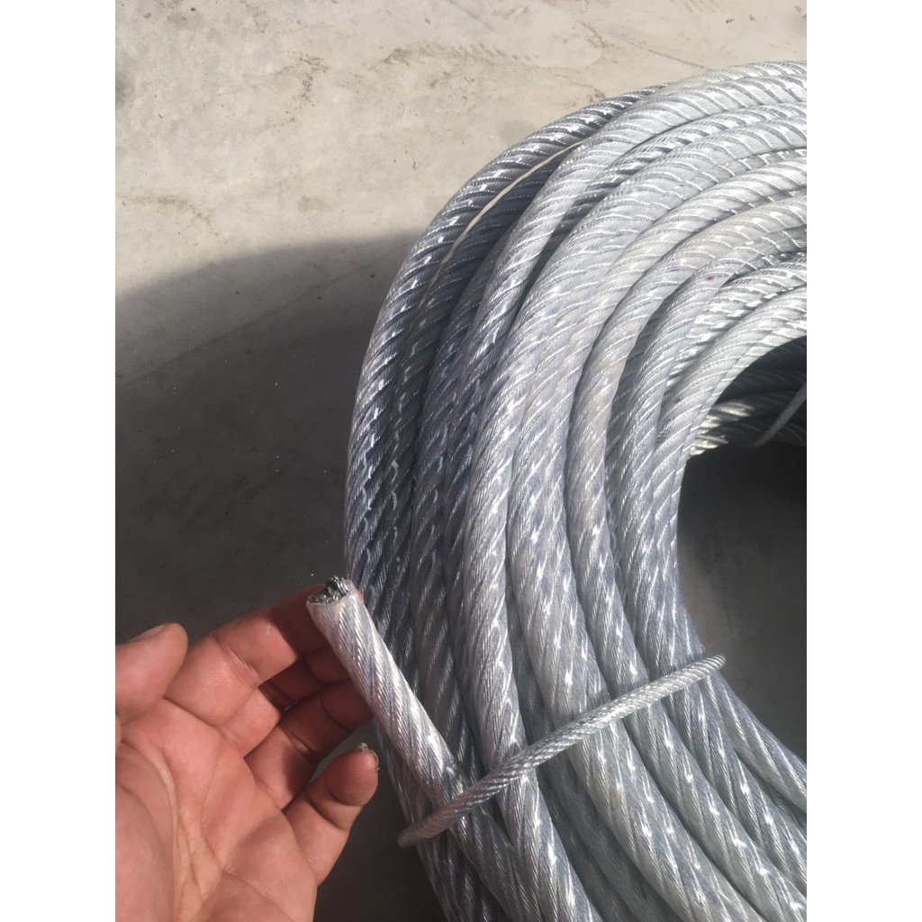Sản phẩm có một lớp nhựa bên ngoài. Tạo nên ưu điểm chống bụi bám, chống nước, chống mài mòn, chống rỉ sét. Đồng thời, có được khả năng chịu được lực siết và lực căng cực kỳ tốt